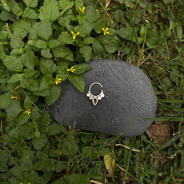 Amethyst Septum Ring